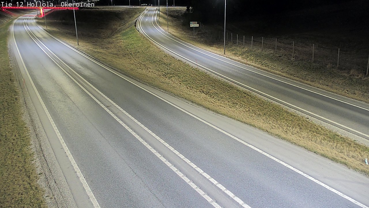 Weather Camera Image Road 12 Hollola, Okeroinen, Hollola, Päijät-Häme