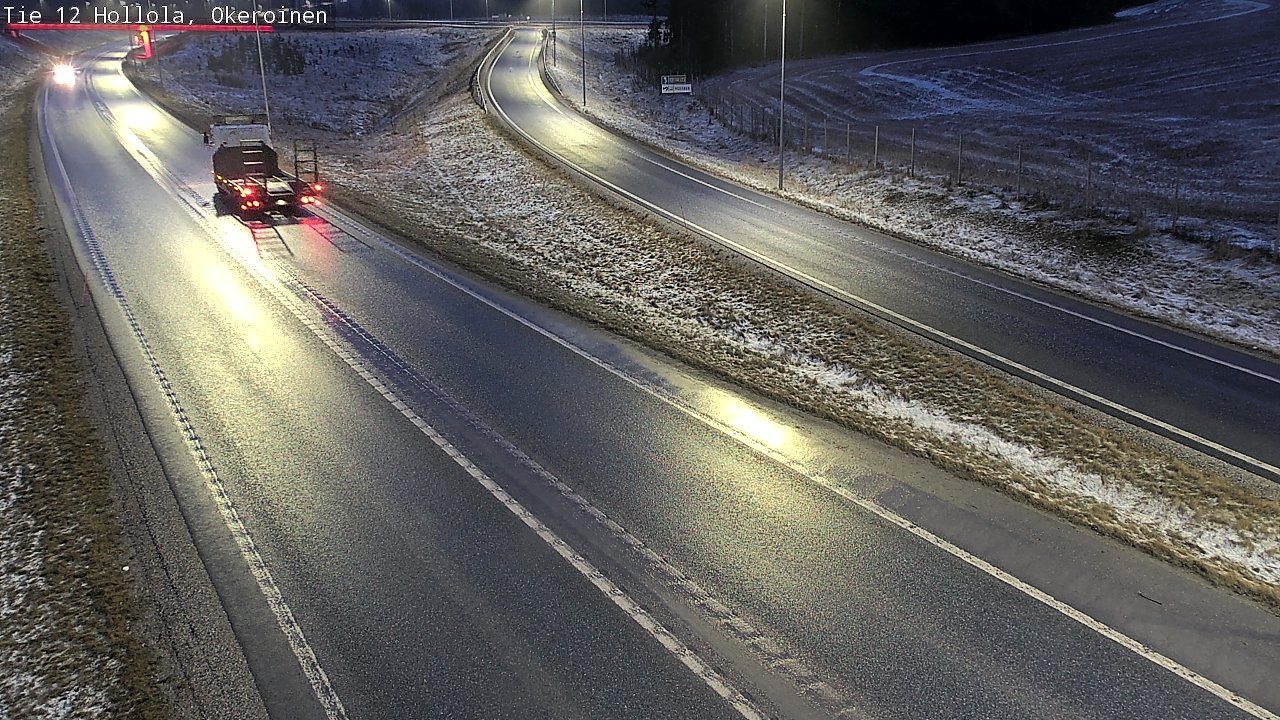 Weather Camera Image Väg 12 Hollola, Okeroinen, Hollola, Päijät-Häme