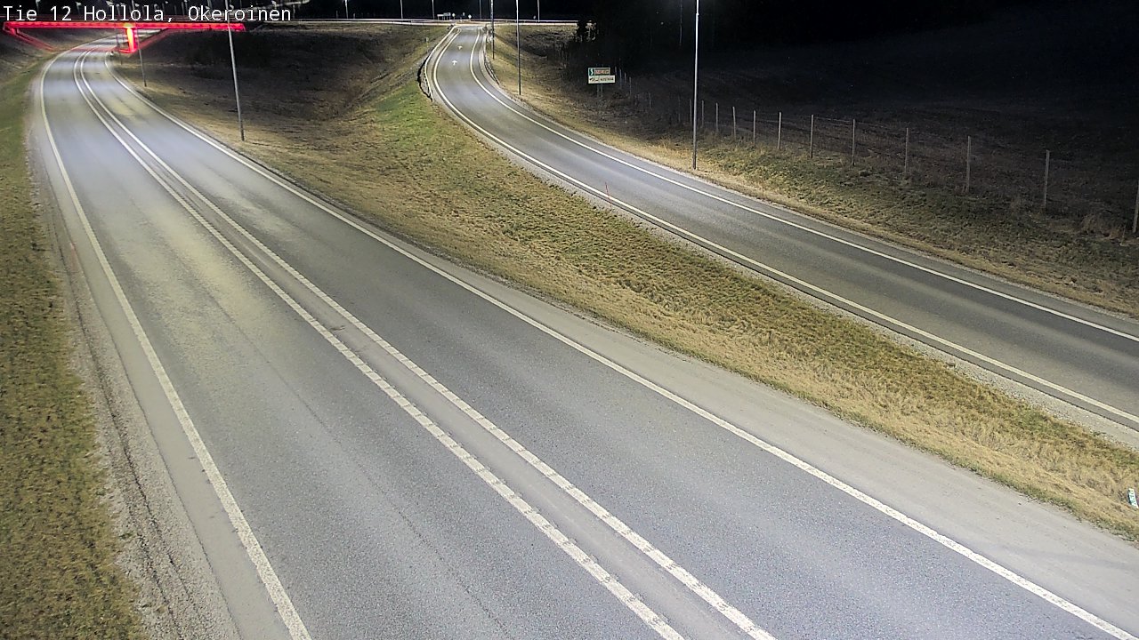 Weather Camera Image Road 12 Hollola, Okeroinen, Hollola, Päijät-Häme