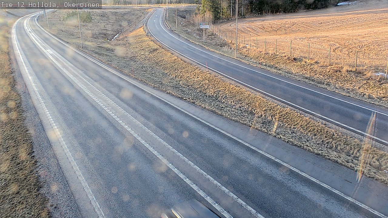 Weather Camera Image Väg 12 Hollola, Okeroinen, Hollola, Päijät-Häme