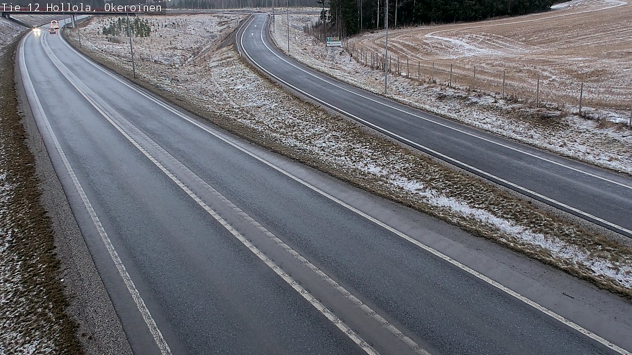Weather Camera Image Väg 12 Hollola, Okeroinen, Hollola, Päijät-Häme