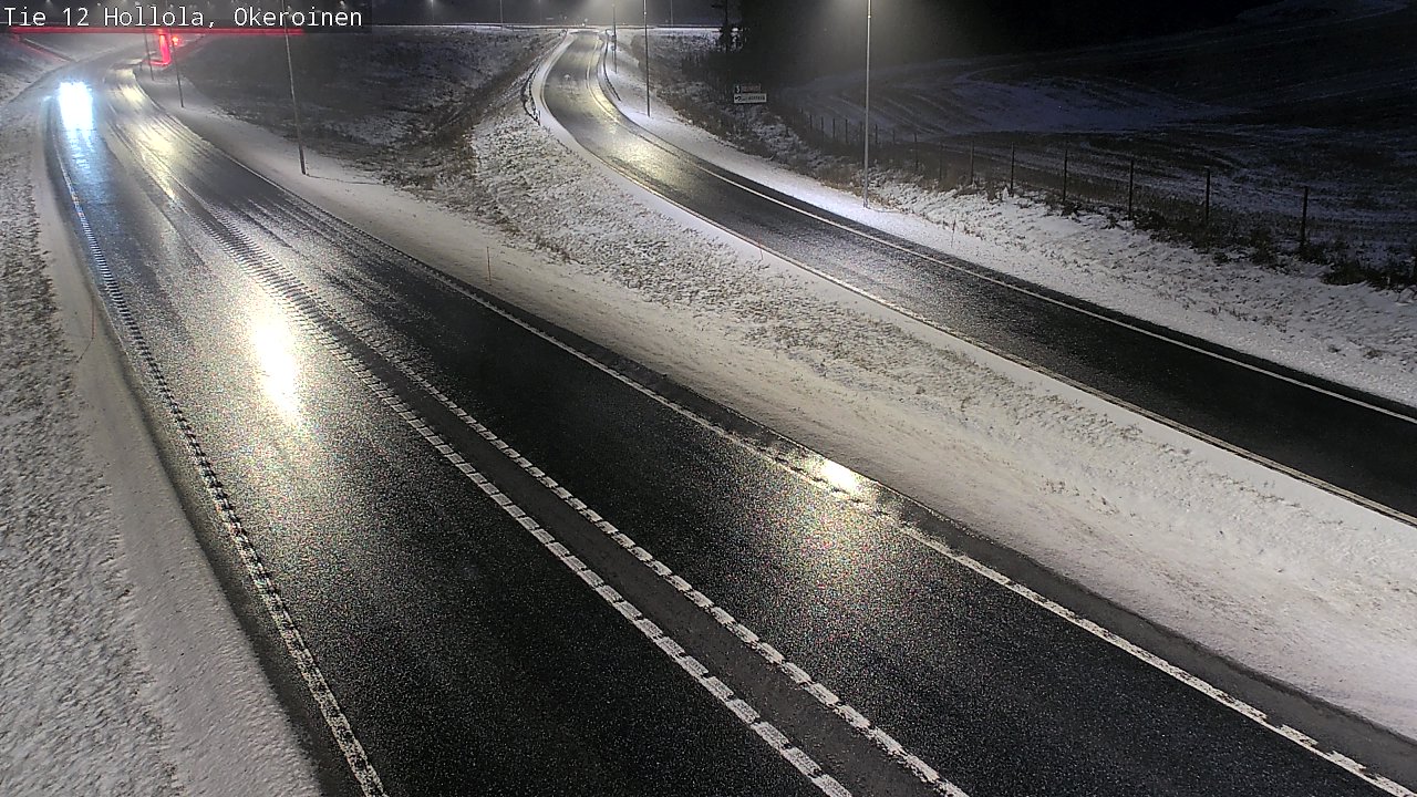 Weather Camera Image Väg 12 Hollola, Okeroinen, Hollola, Päijät-Häme