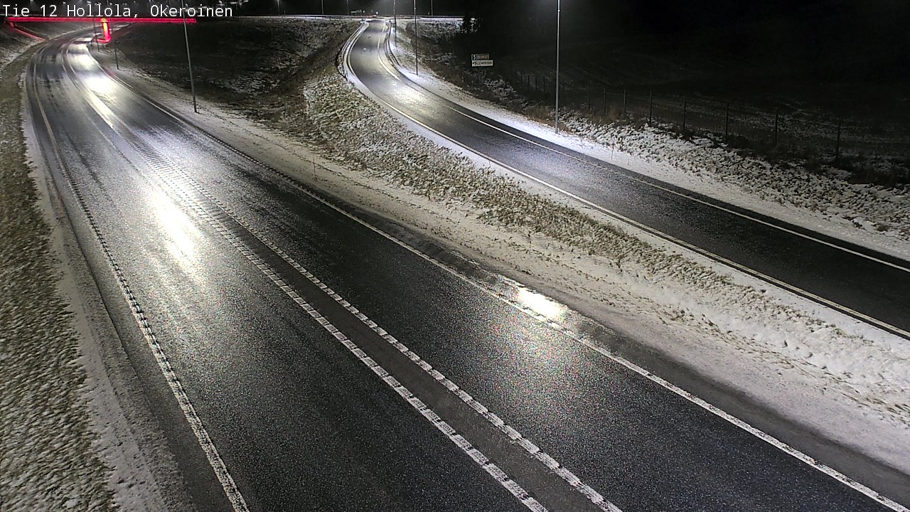 Weather Camera Image Väg 12 Hollola, Okeroinen, Hollola, Päijät-Häme