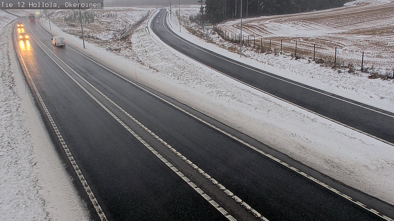 Weather Camera Image Väg 12 Hollola, Okeroinen, Hollola, Päijät-Häme