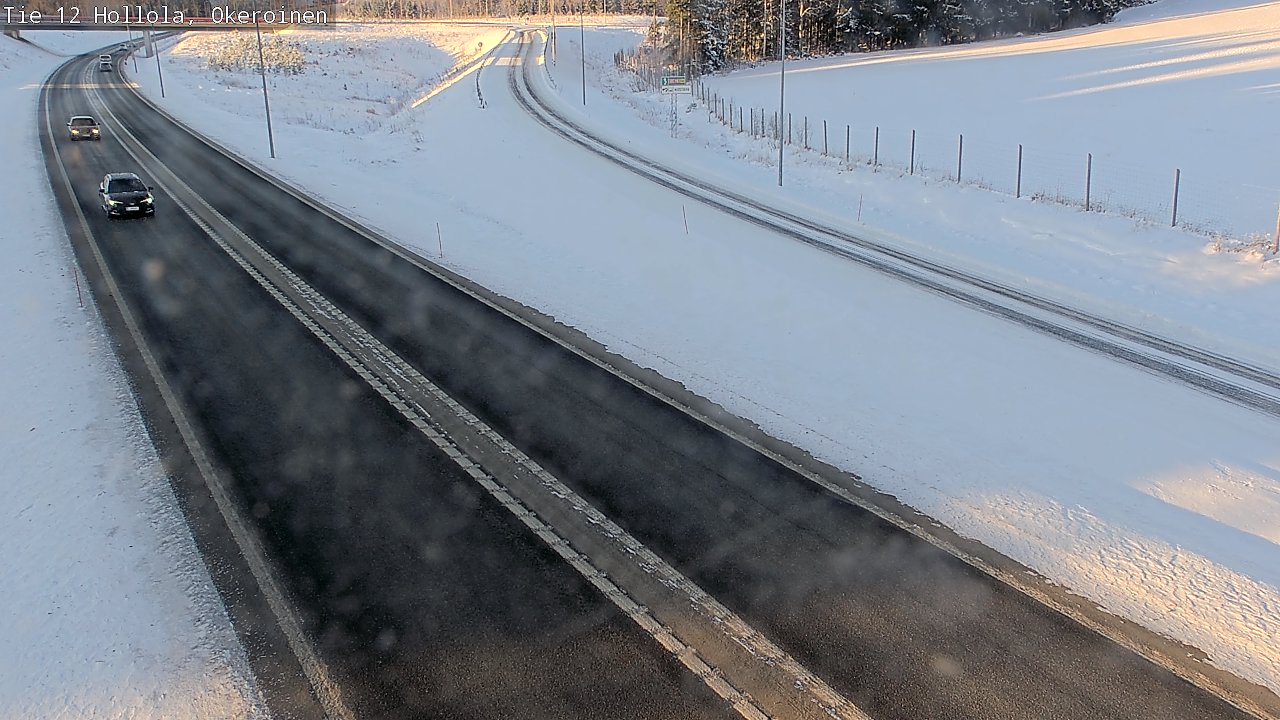 Weather Camera Image Road 12 Hollola, Okeroinen, Hollola, Päijät-Häme