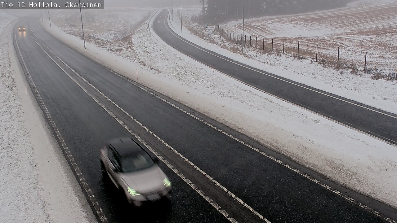 Weather Camera Image Väg 12 Hollola, Okeroinen, Hollola, Päijät-Häme