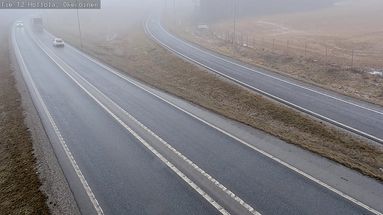 Weather Camera Image Väg 12 Hollola, Okeroinen, Hollola, Päijät-Häme