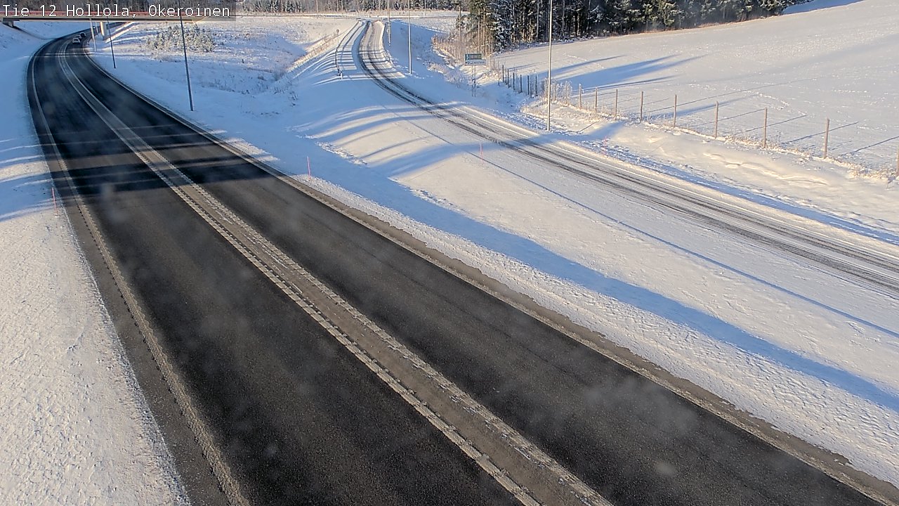 Weather Camera Image Road 12 Hollola, Okeroinen, Hollola, Päijät-Häme