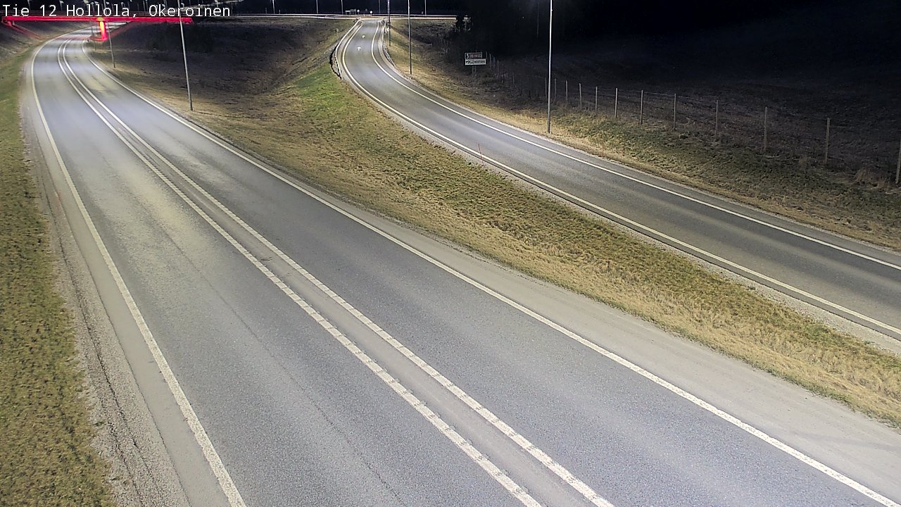 Weather Camera Image Väg 12 Hollola, Okeroinen, Hollola, Päijät-Häme