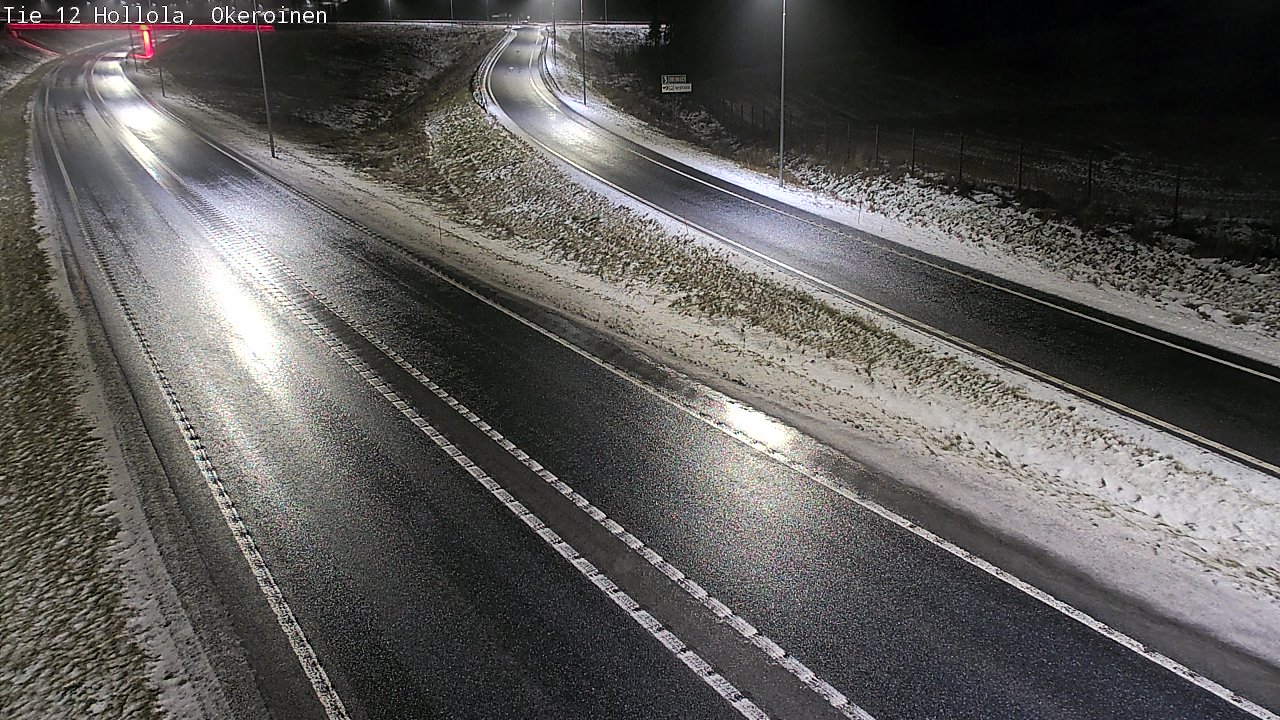 Weather Camera Image Road 12 Hollola, Okeroinen, Hollola, Päijät-Häme