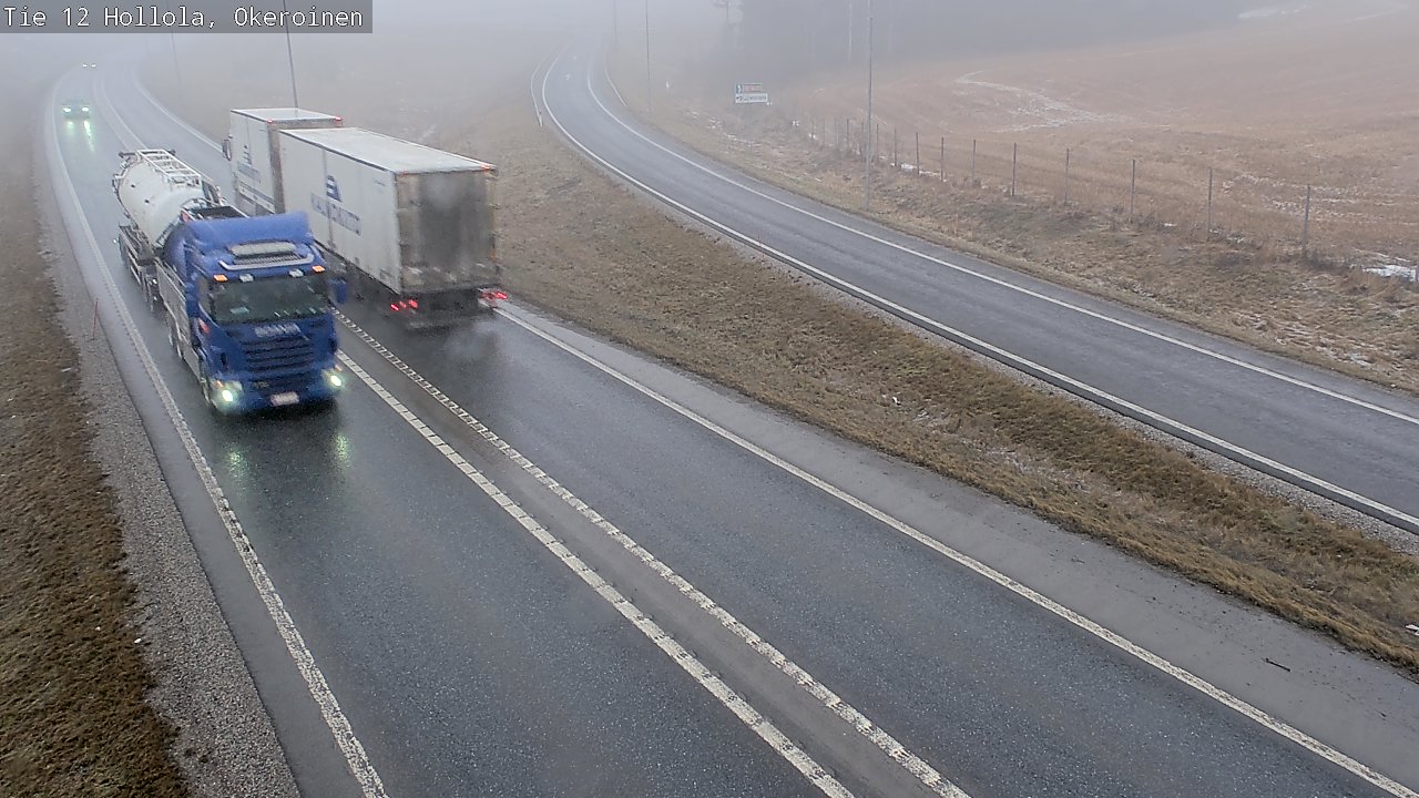 Weather Camera Image Väg 12 Hollola, Okeroinen, Hollola, Päijät-Häme