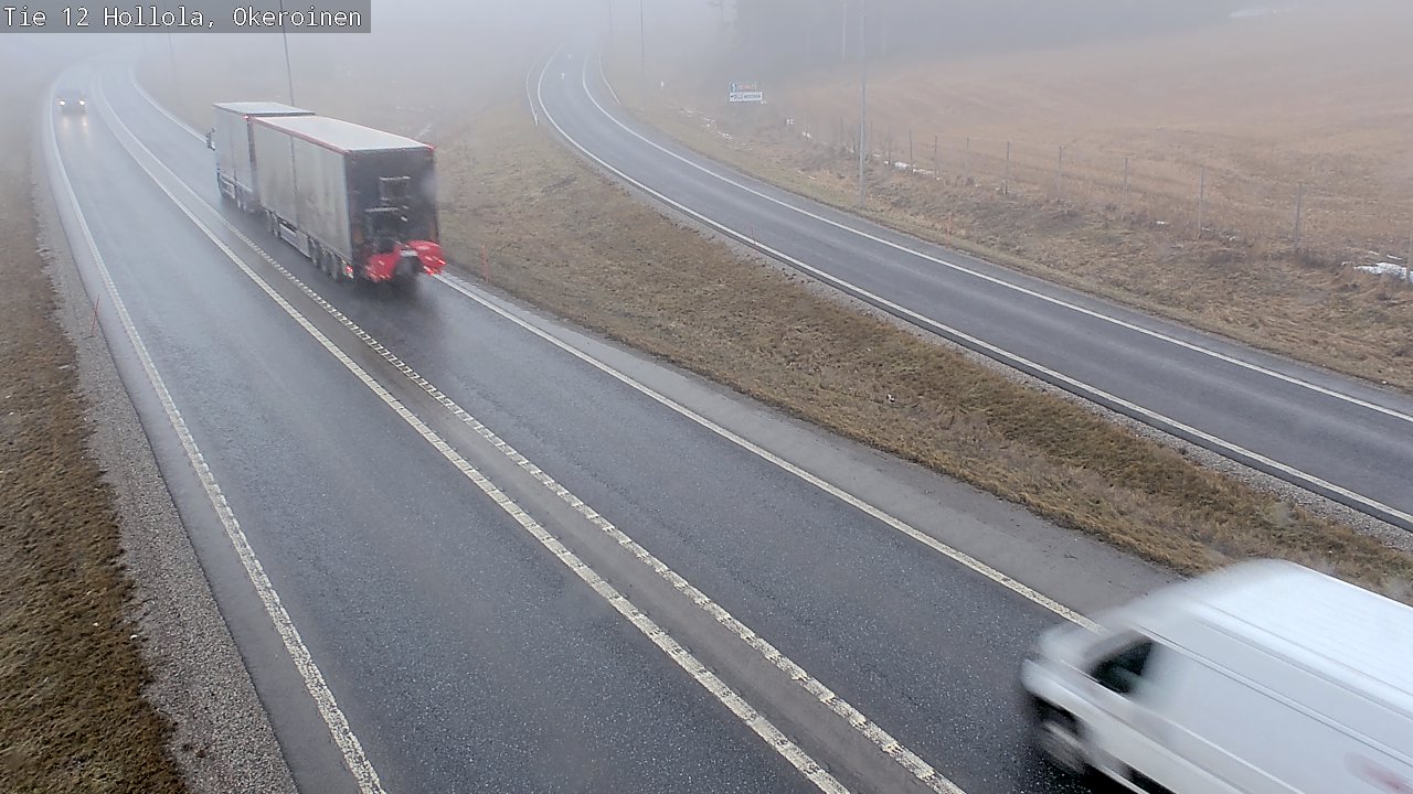 Weather Camera Image Väg 12 Hollola, Okeroinen, Hollola, Päijät-Häme
