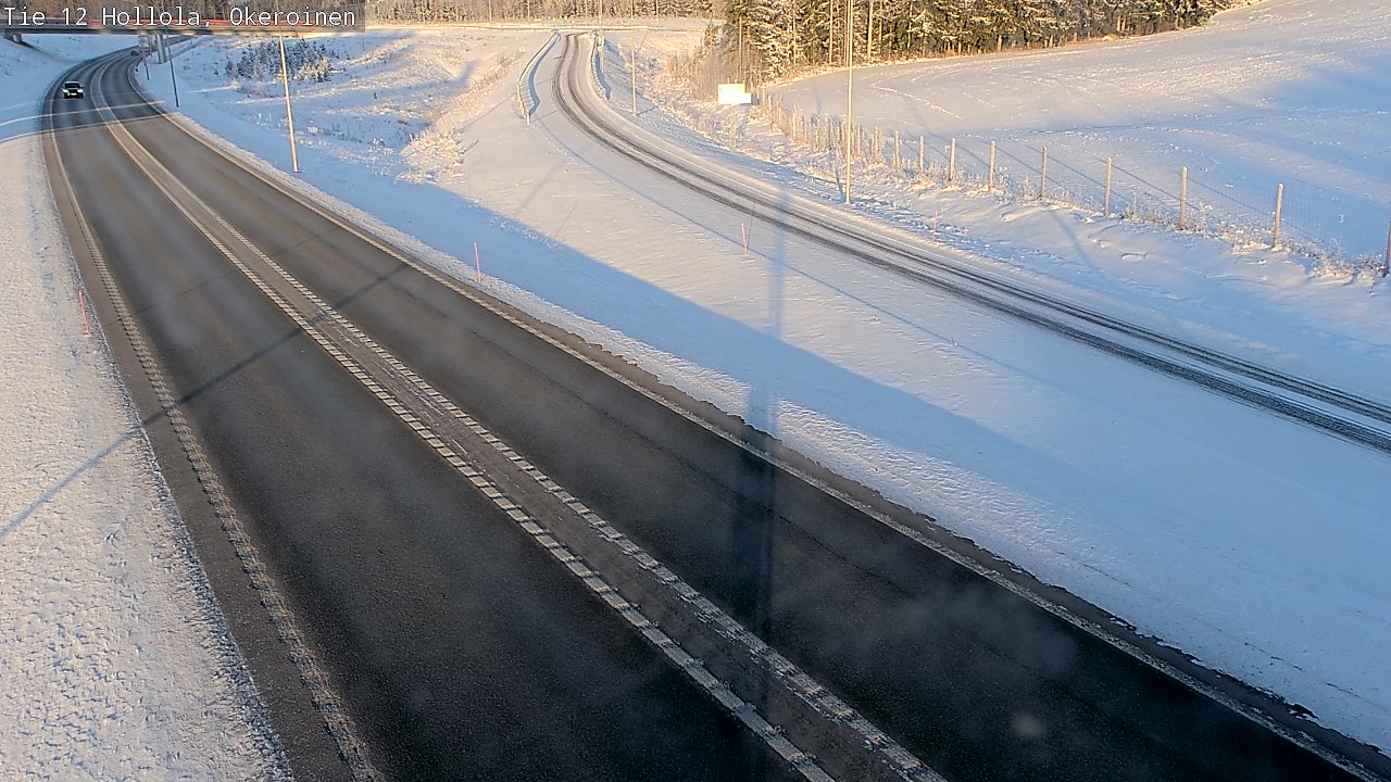 Weather Camera Image Road 12 Hollola, Okeroinen, Hollola, Päijät-Häme