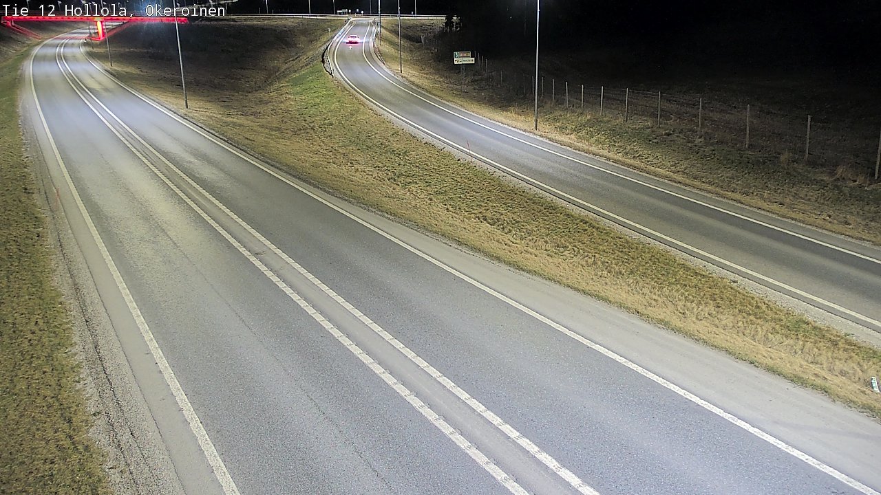 Weather Camera Image Road 12 Hollola, Okeroinen, Hollola, Päijät-Häme
