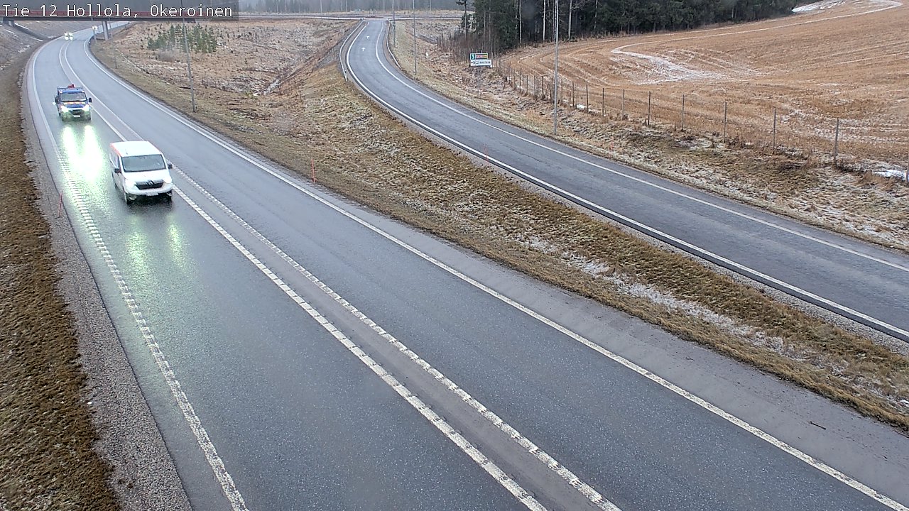 Weather Camera Image Väg 12 Hollola, Okeroinen, Hollola, Päijät-Häme