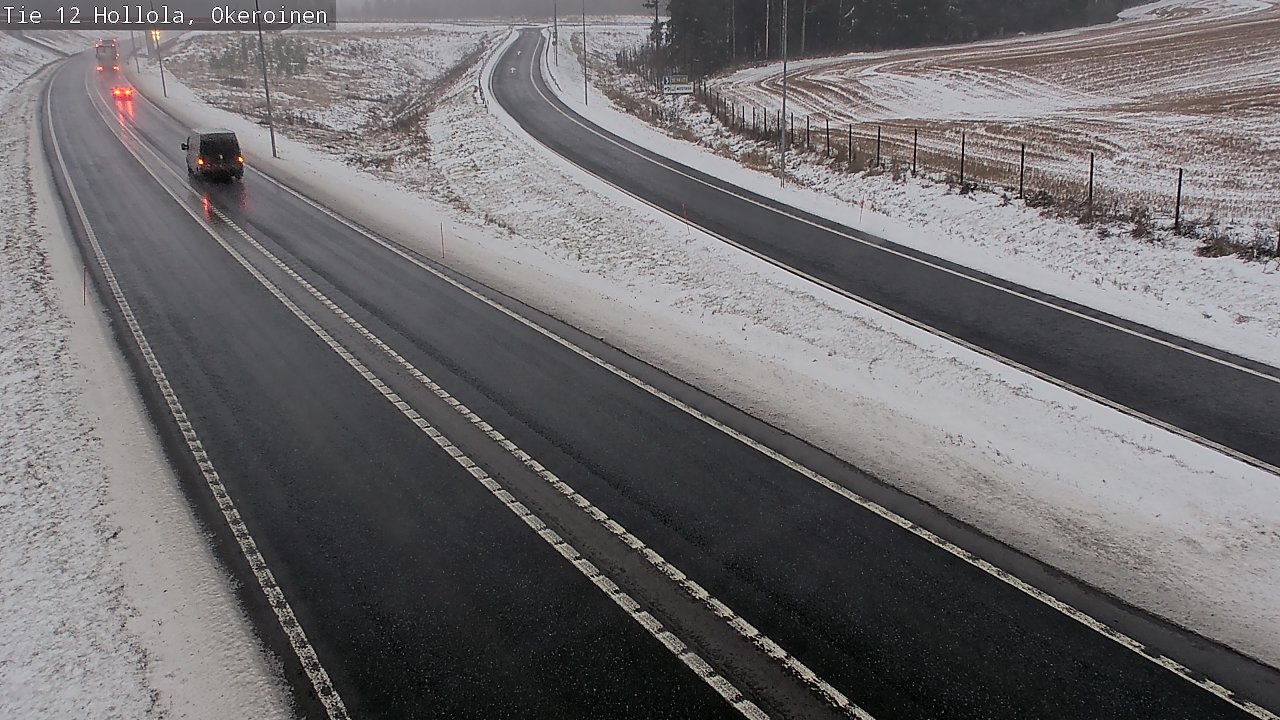 Weather Camera Image Väg 12 Hollola, Okeroinen, Hollola, Päijät-Häme