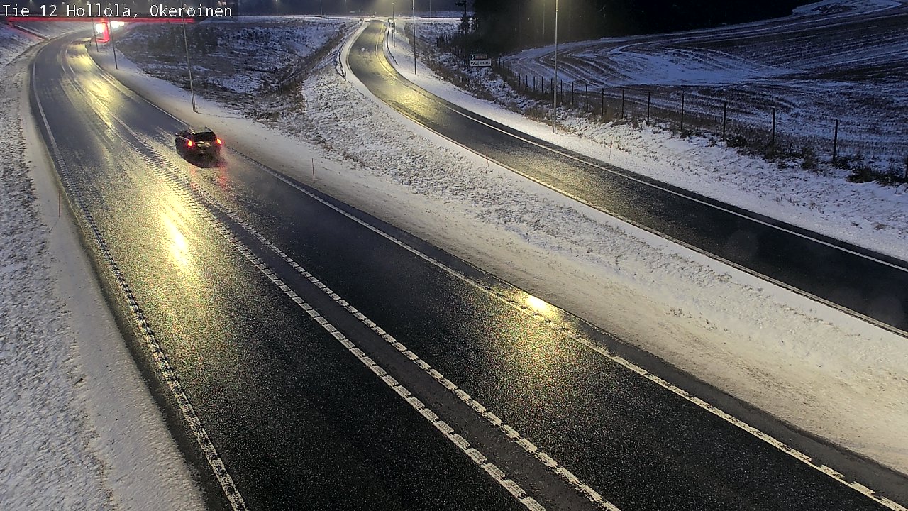 Weather Camera Image Väg 12 Hollola, Okeroinen, Hollola, Päijät-Häme
