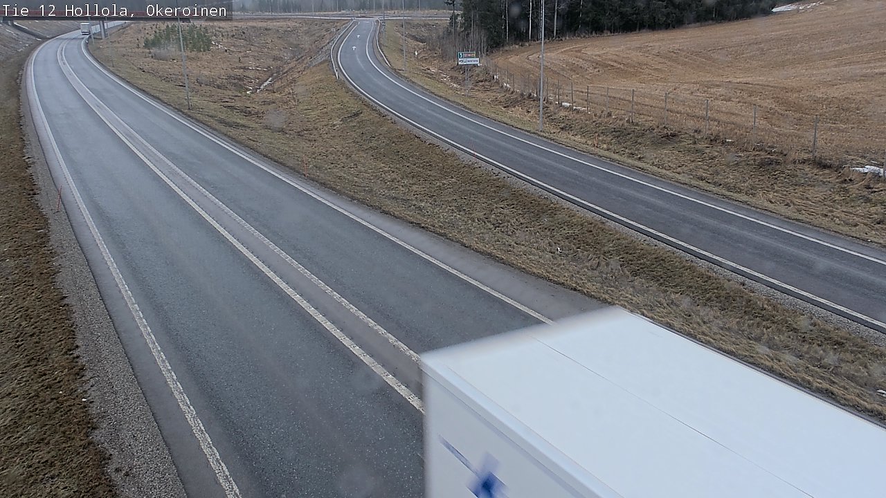 Weather Camera Image Väg 12 Hollola, Okeroinen, Hollola, Päijät-Häme
