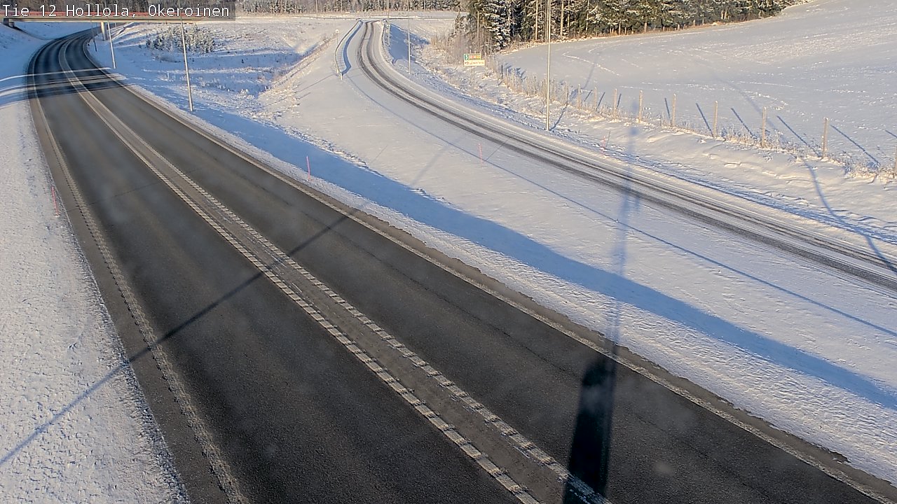 Weather Camera Image Road 12 Hollola, Okeroinen, Hollola, Päijät-Häme
