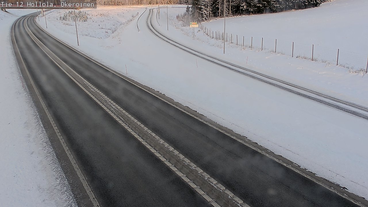 Weather Camera Image Road 12 Hollola, Okeroinen, Hollola, Päijät-Häme