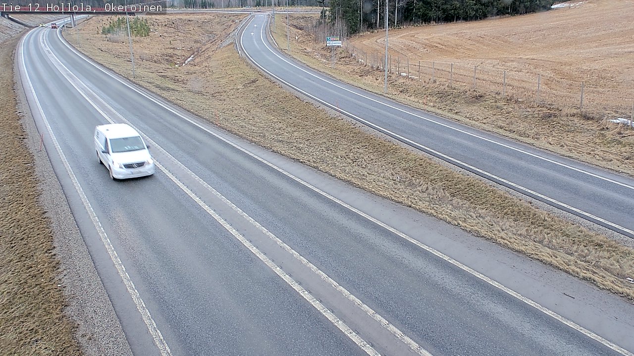 Weather Camera Image Väg 12 Hollola, Okeroinen, Hollola, Päijät-Häme