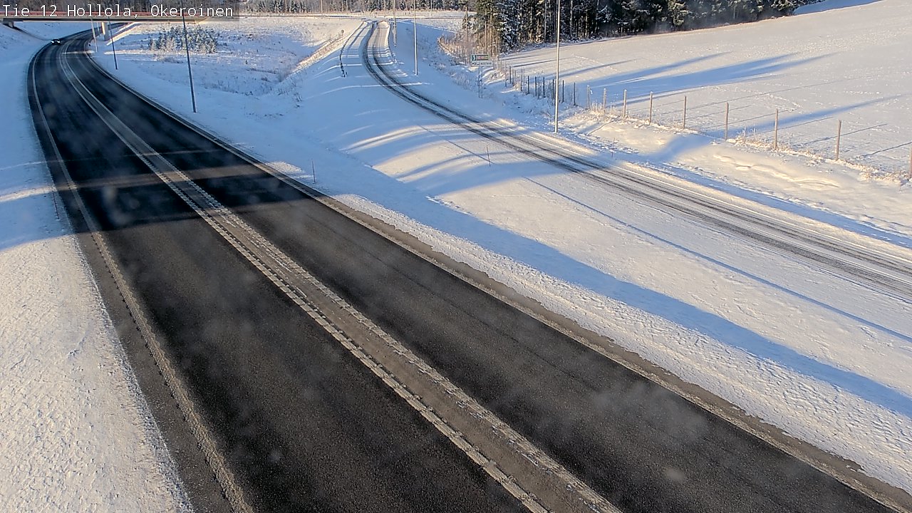 Weather Camera Image Road 12 Hollola, Okeroinen, Hollola, Päijät-Häme