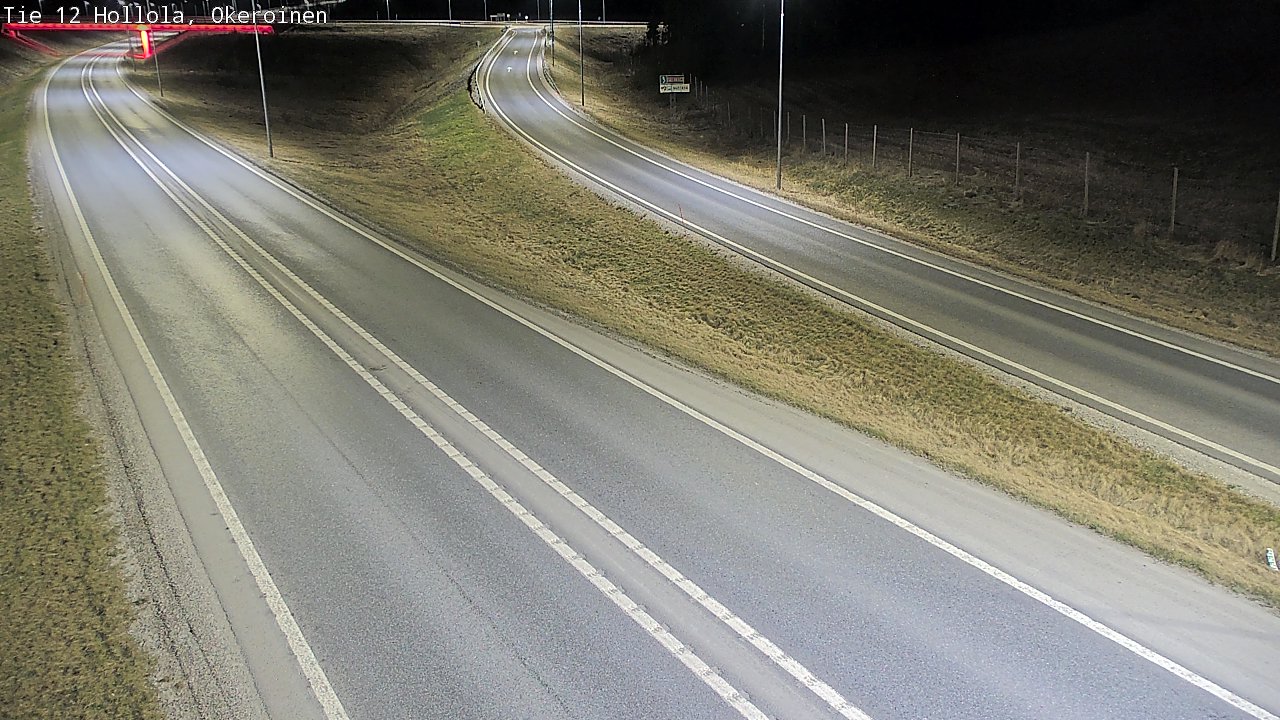Weather Camera Image Väg 12 Hollola, Okeroinen, Hollola, Päijät-Häme