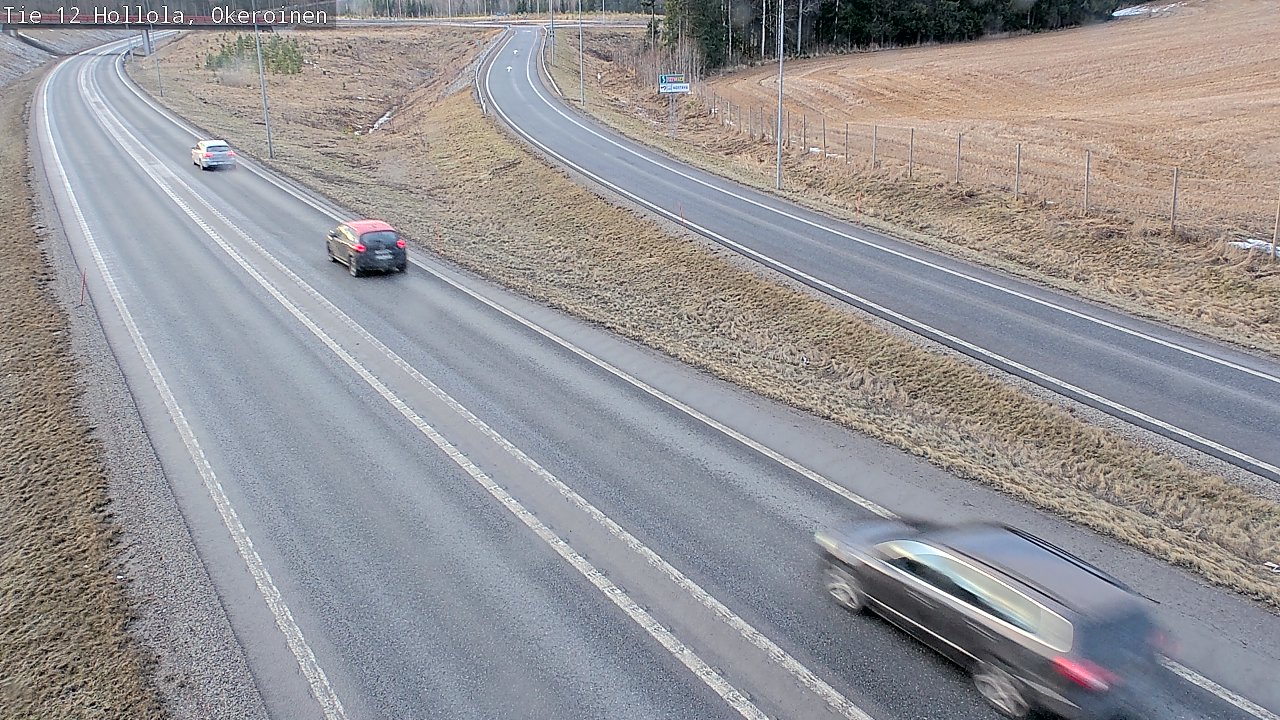 Weather Camera Image Väg 12 Hollola, Okeroinen, Hollola, Päijät-Häme