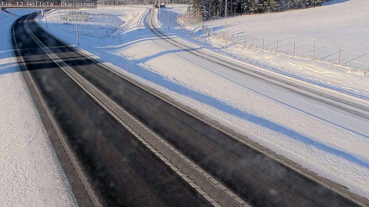 Weather Camera Image Road 12 Hollola, Okeroinen, Hollola, Päijät-Häme