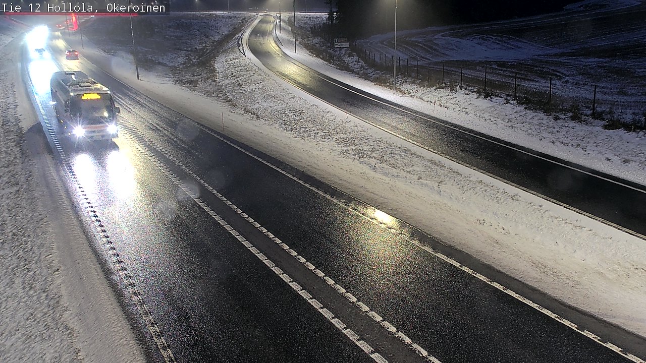 Weather Camera Image Väg 12 Hollola, Okeroinen, Hollola, Päijät-Häme
