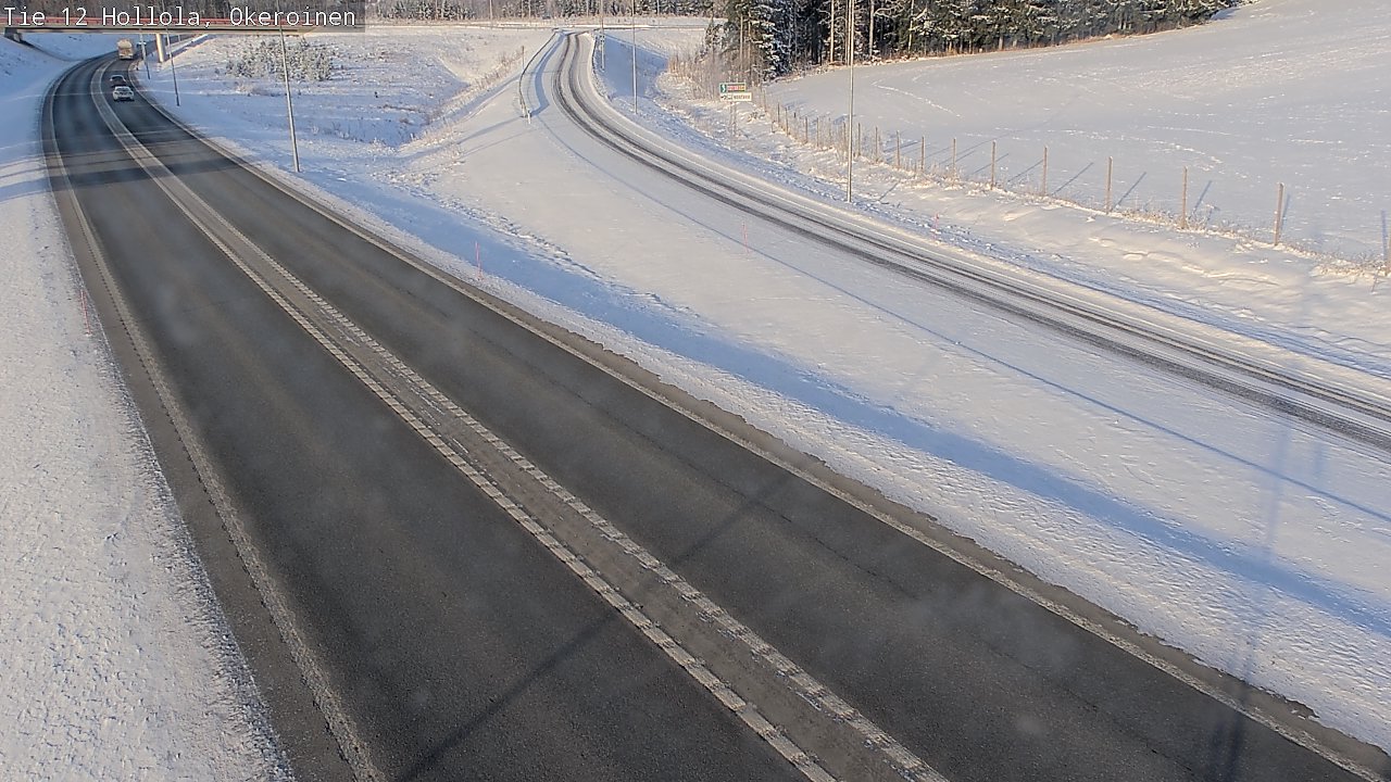 Weather Camera Image Road 12 Hollola, Okeroinen, Hollola, Päijät-Häme