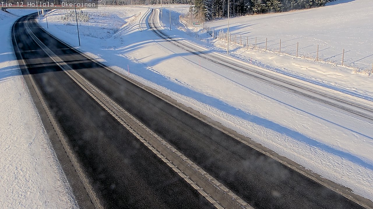 Weather Camera Image Road 12 Hollola, Okeroinen, Hollola, Päijät-Häme