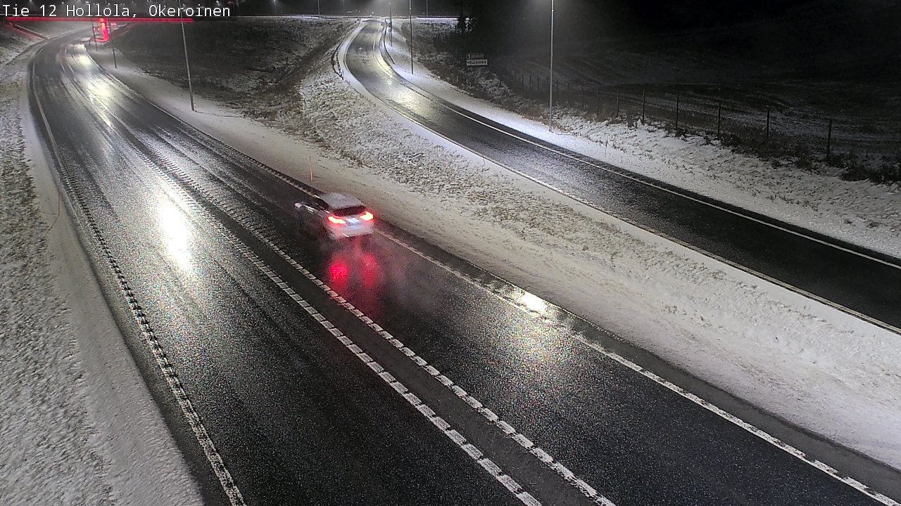 Weather Camera Image Väg 12 Hollola, Okeroinen, Hollola, Päijät-Häme