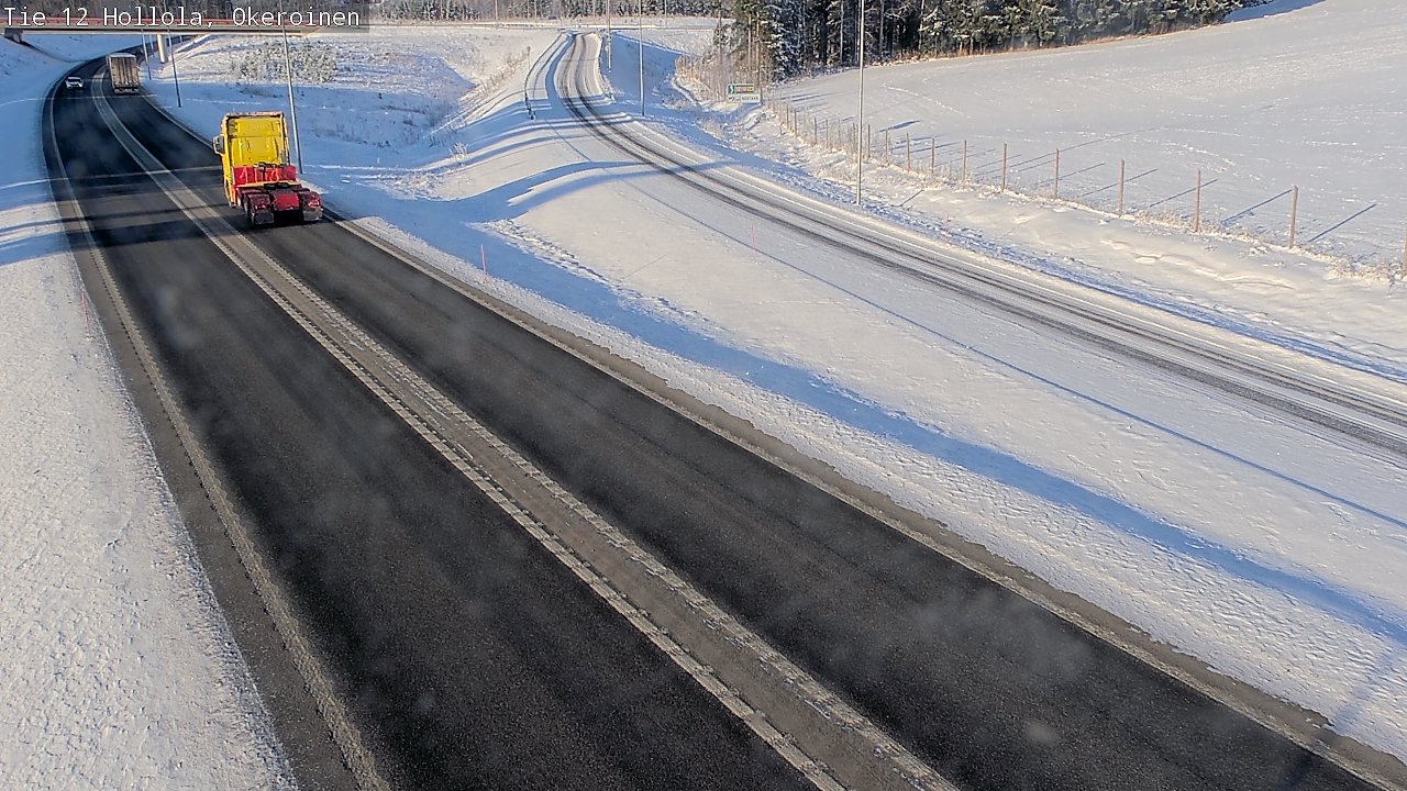 Weather Camera Image Road 12 Hollola, Okeroinen, Hollola, Päijät-Häme