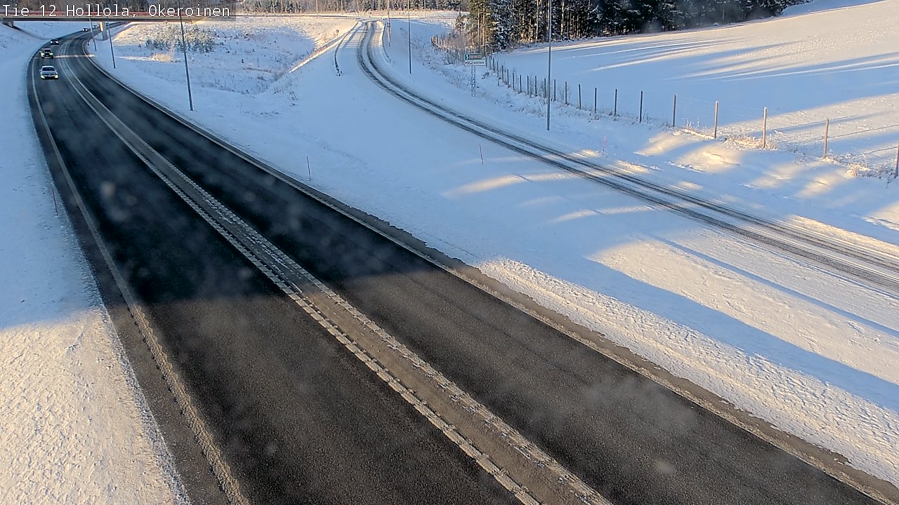 Weather Camera Image Road 12 Hollola, Okeroinen, Hollola, Päijät-Häme