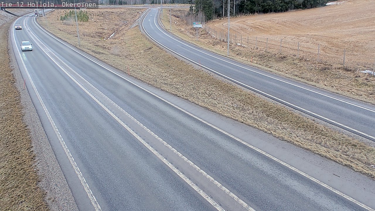 Weather Camera Image Väg 12 Hollola, Okeroinen, Hollola, Päijät-Häme