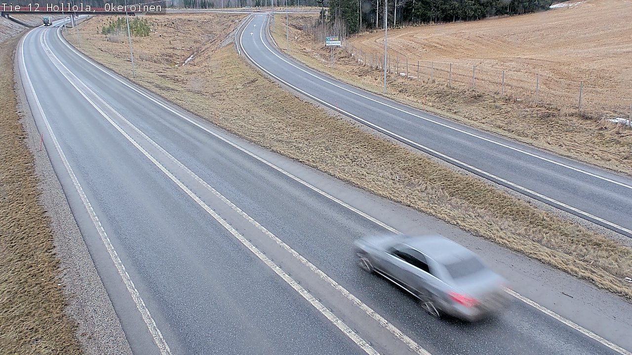 Weather Camera Image Väg 12 Hollola, Okeroinen, Hollola, Päijät-Häme