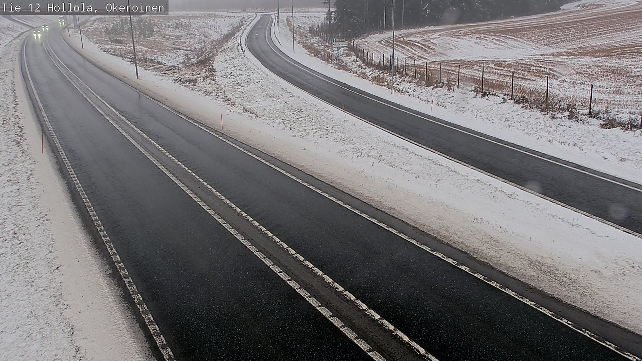 Weather Camera Image Väg 12 Hollola, Okeroinen, Hollola, Päijät-Häme