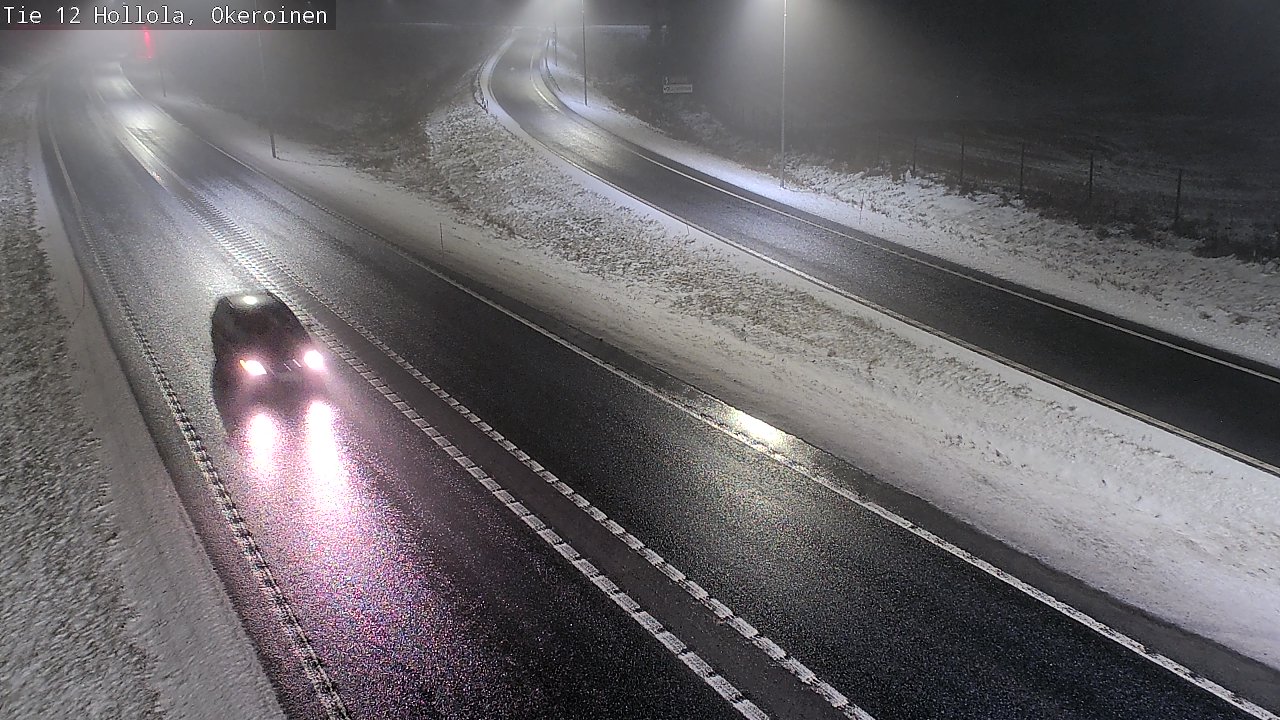 Weather Camera Image Väg 12 Hollola, Okeroinen, Hollola, Päijät-Häme
