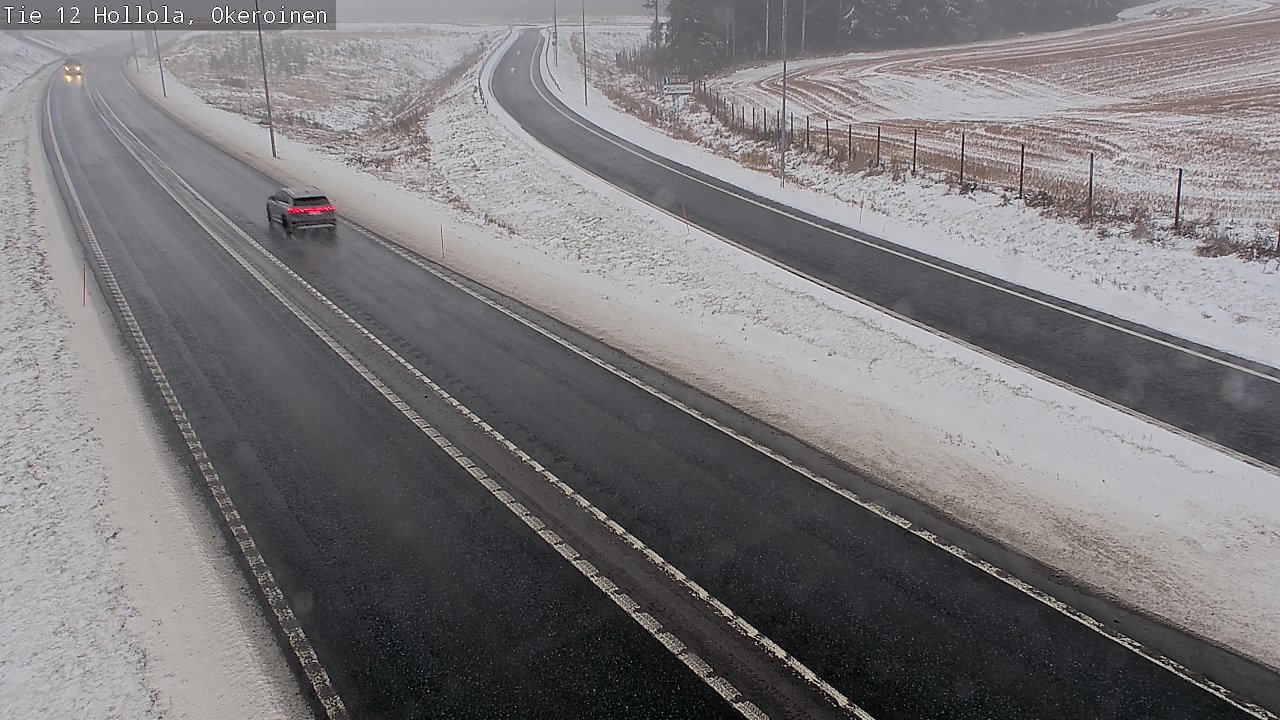 Weather Camera Image Väg 12 Hollola, Okeroinen, Hollola, Päijät-Häme