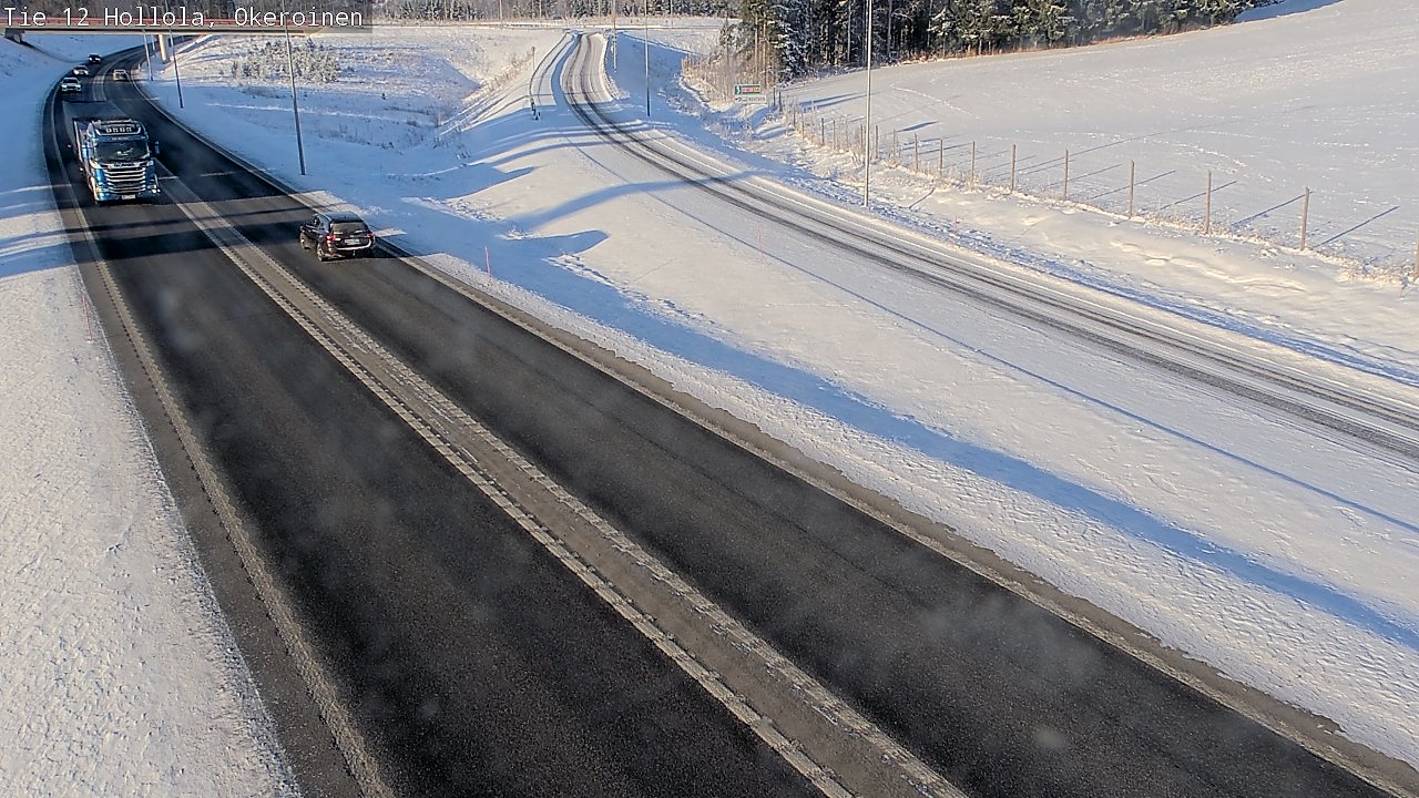Weather Camera Image Road 12 Hollola, Okeroinen, Hollola, Päijät-Häme