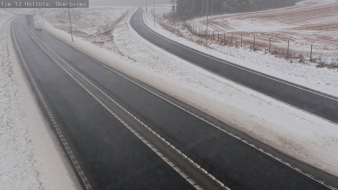 Weather Camera Image Väg 12 Hollola, Okeroinen, Hollola, Päijät-Häme