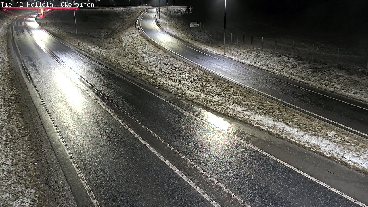 Weather Camera Image Väg 12 Hollola, Okeroinen, Hollola, Päijät-Häme