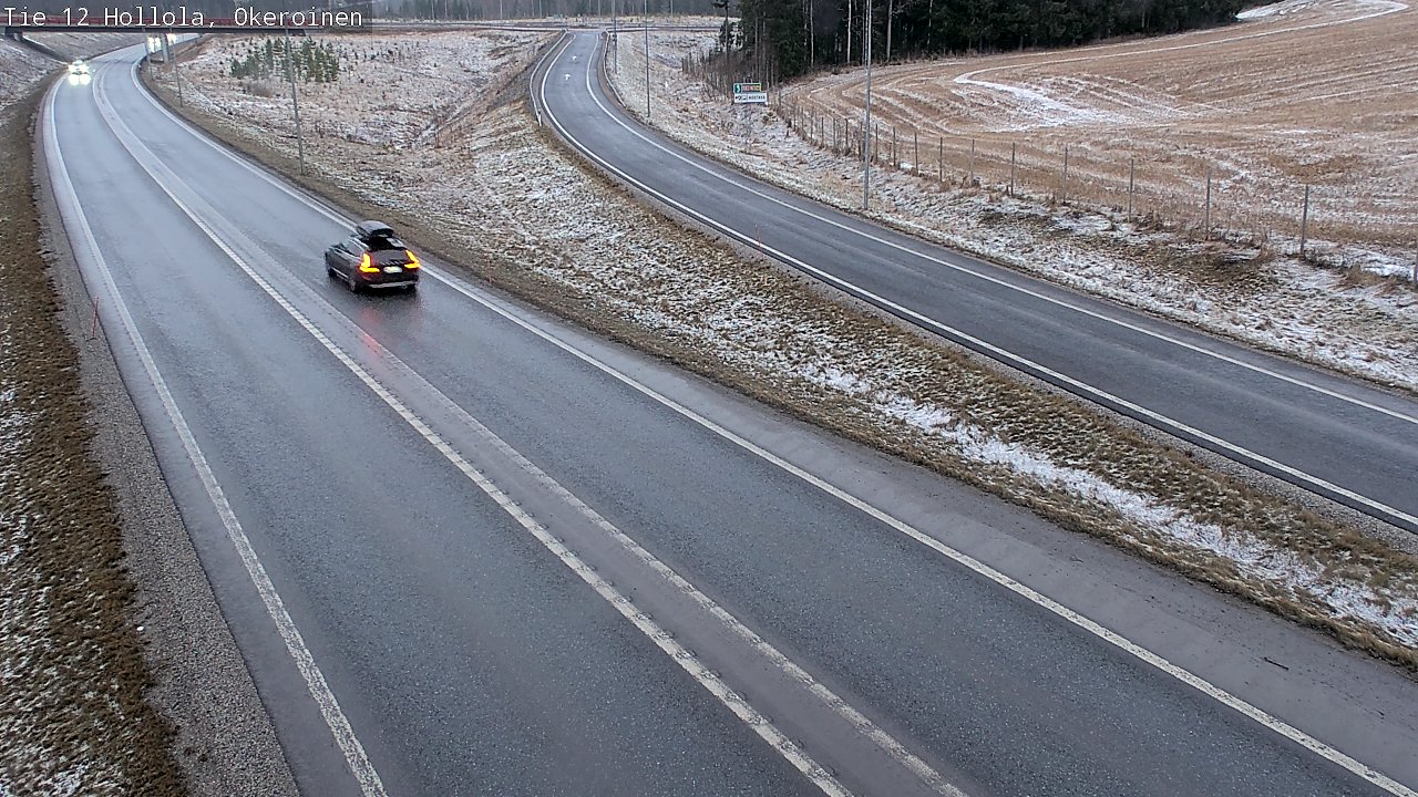 Weather Camera Image Väg 12 Hollola, Okeroinen, Hollola, Päijät-Häme