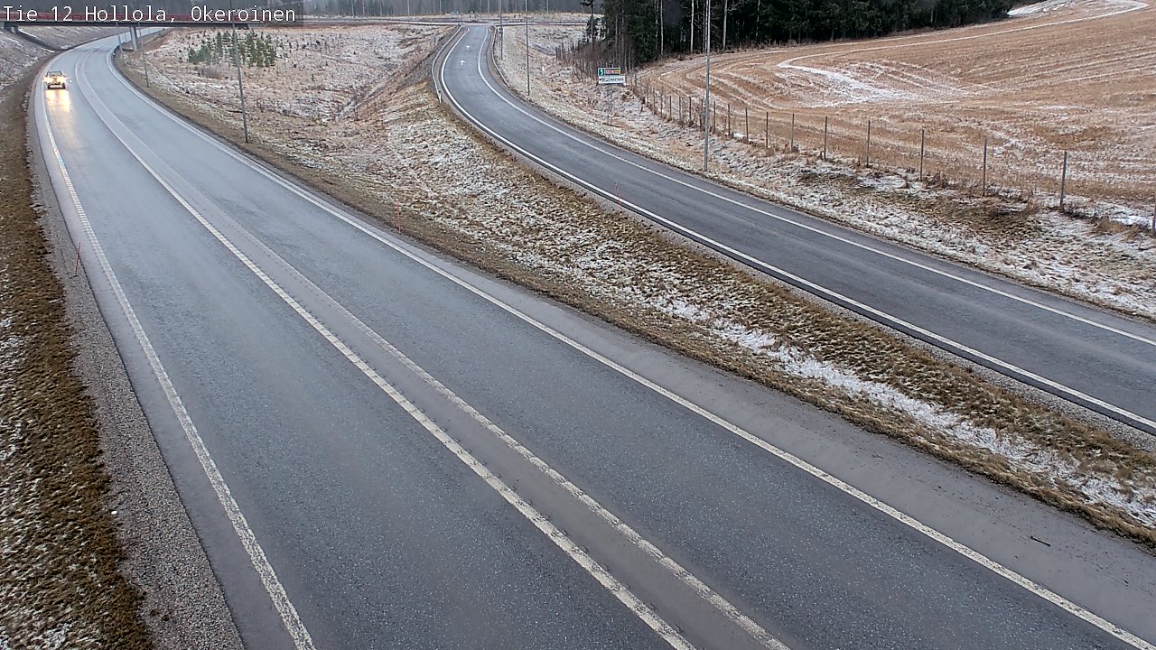 Weather Camera Image Väg 12 Hollola, Okeroinen, Hollola, Päijät-Häme