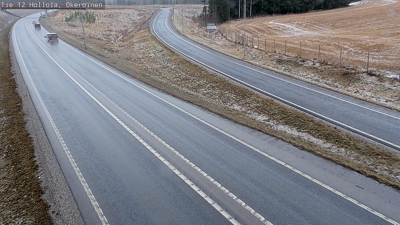 Weather Camera Image Väg 12 Hollola, Okeroinen, Hollola, Päijät-Häme