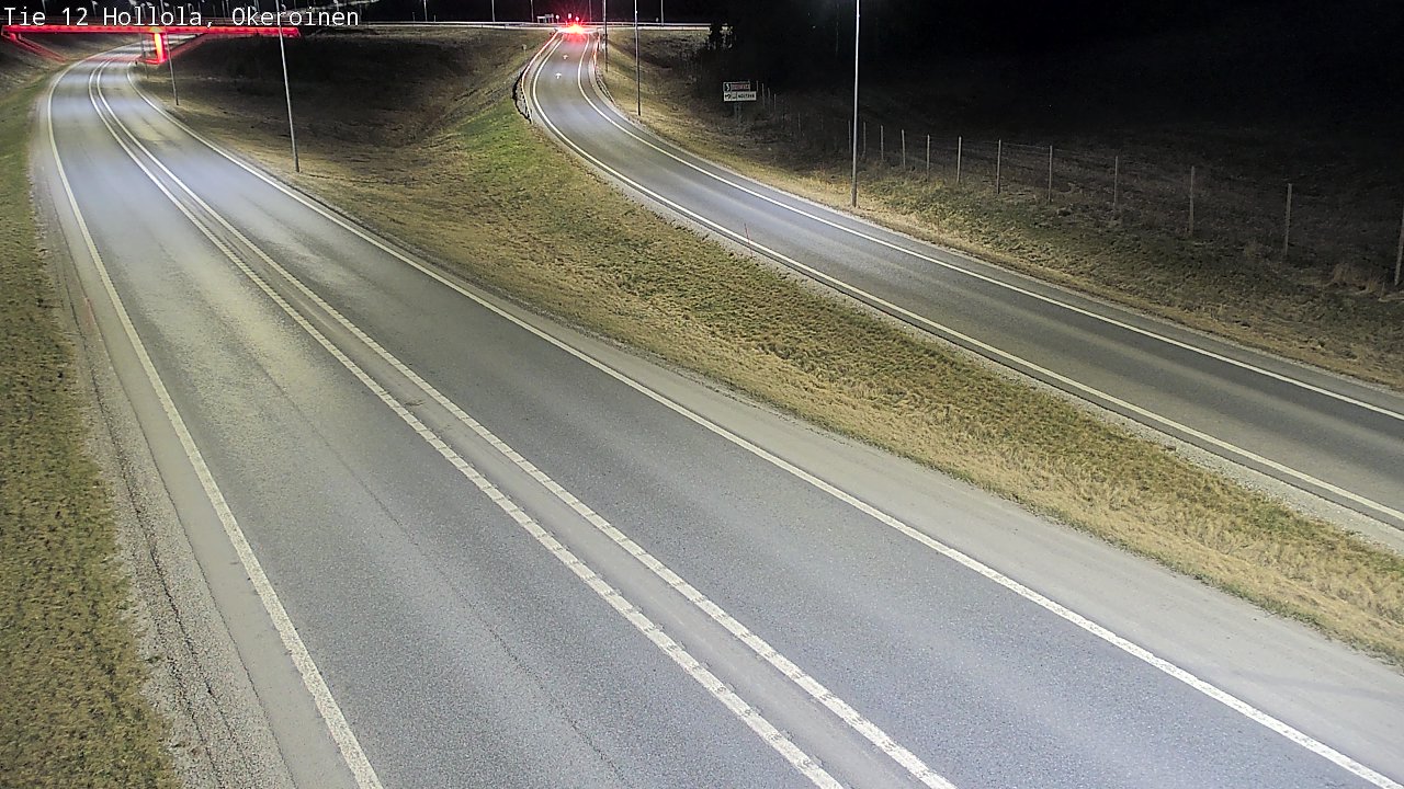 Weather Camera Image Väg 12 Hollola, Okeroinen, Hollola, Päijät-Häme