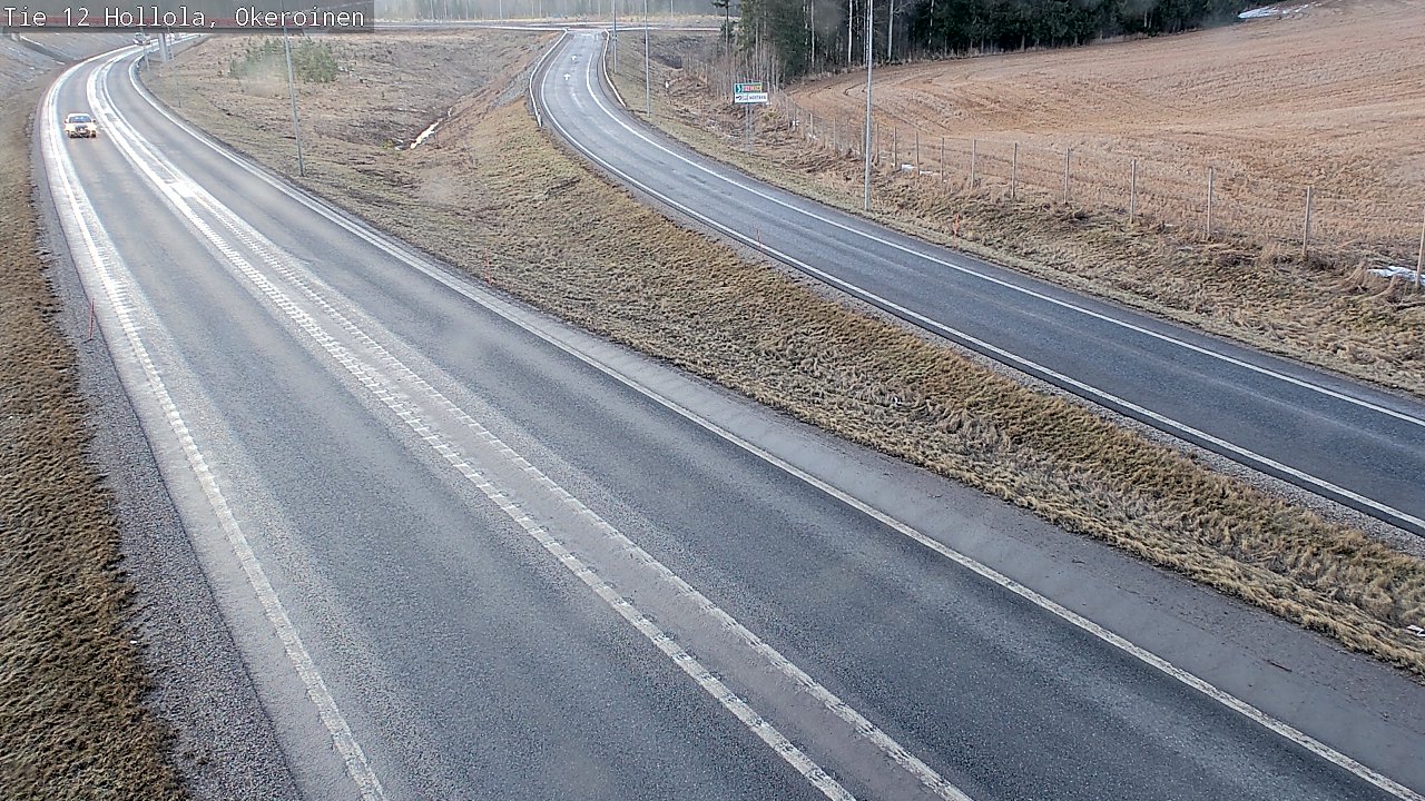 Weather Camera Image Road 12 Hollola, Okeroinen, Hollola, Päijät-Häme