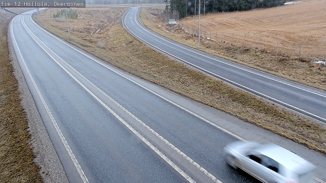 Weather Camera Image Väg 12 Hollola, Okeroinen, Hollola, Päijät-Häme