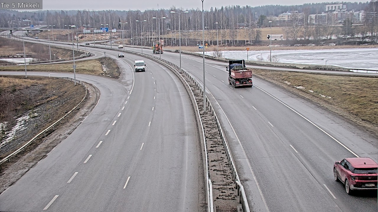 Weather Camera Image Road 5 Mikkeli, Mikkeli, Etelä-Savo